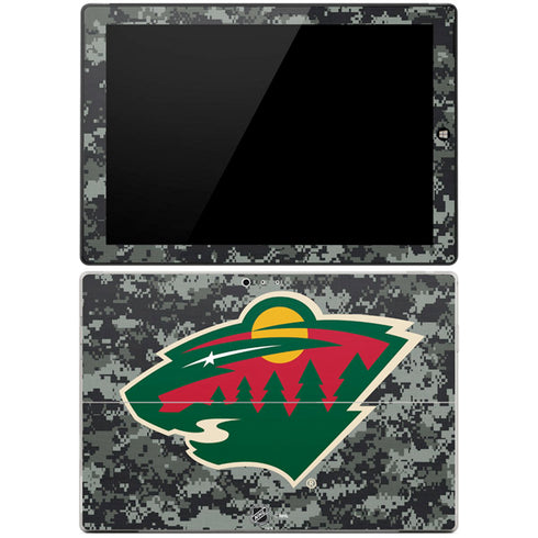 NHL Minnesota Wild Camo Surface Pro 3 Skin