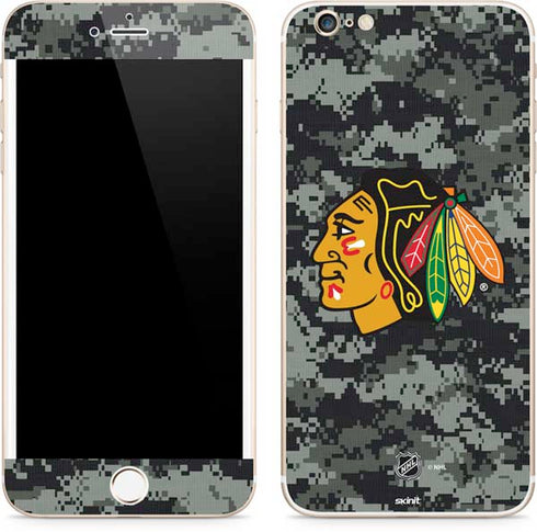 NHL Chicago Blackhawks Camo iPhone 6/6s Plus Skin