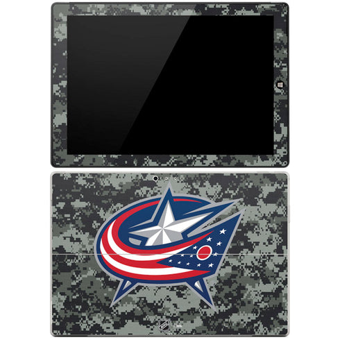 NHL Columbus Blue Jackets Camo Surface Pro 3 Skin