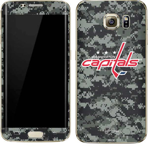 NHL Washington Capitals Camo Galaxy S7 Edge Skin