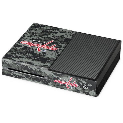 NHL Washington Capitals Camo Xbox One Console Skin