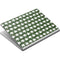 Marijuana Leaf White Pattern Surface Book Skin