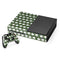 Marijuana Leaf White Pattern Xbox One Console and Controller Bundle Skin
