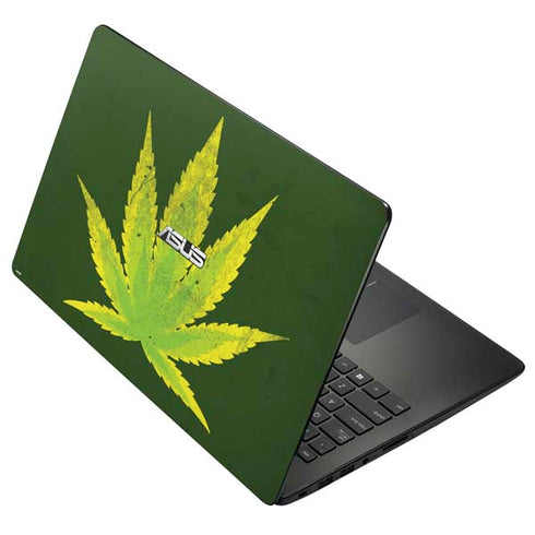 Marijuana Leaf Light Green Asus X502CA 15.6 Skin