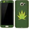 Marijuana Leaf Light Green Galaxy S7 Edge Skin