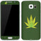Marijuana Leaf Light Green Galaxy S7 Skin