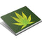 Marijuana Leaf Light Green Surface Book Skin