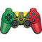 Marijuana Rasta Flag PS3 Dual Shock wireless controller Skin