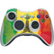 Marijuana Rasta Distressed Xbox 360 Wireless Controller Skin