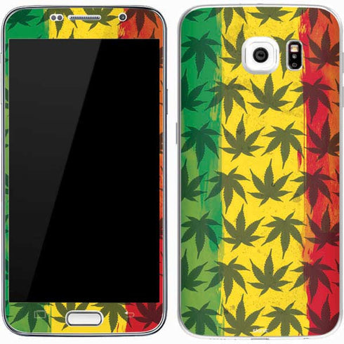 Marijuana Rasta Pattern Galaxy S7 Skin