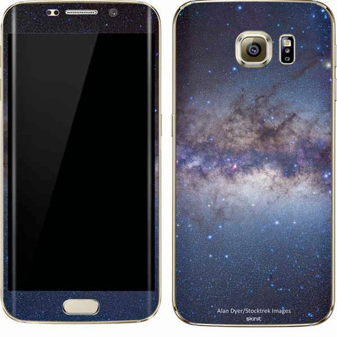 Panorama View of the Center of the Milky Way Galaxy S7 Edge Skin