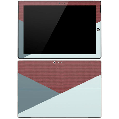 Marsala Triangle Shapes Surface Pro 3 Skin
