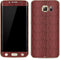Marsala Snake Skin Galaxy S7 Edge Skin