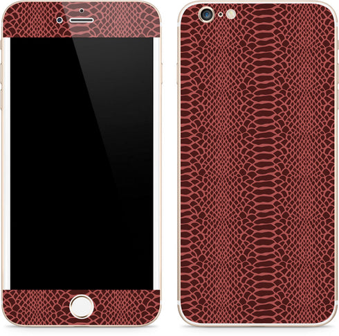 Marsala Snake Skin iPhone 6/6s Plus Skin