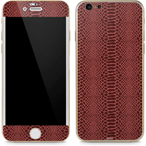 Marsala Snake Skin iPhone 6/6s Skin