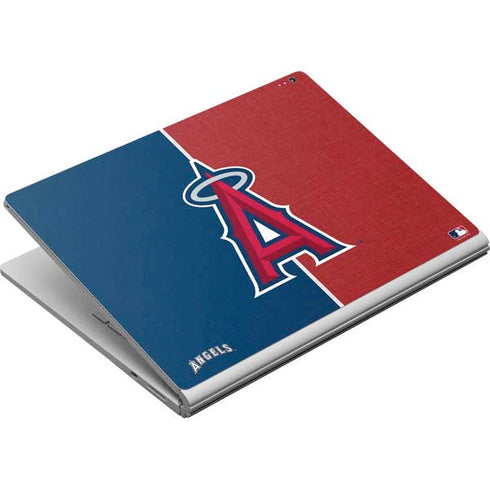 MLB Los Angeles Angels Split Surface Book Skin
