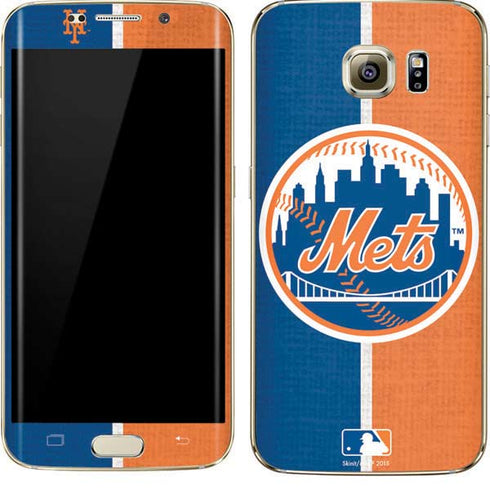 MLB New York Mets Split Galaxy S7 Edge Skin