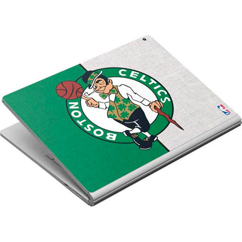 NBA Boston Celtics Canvas Surface Book Skin