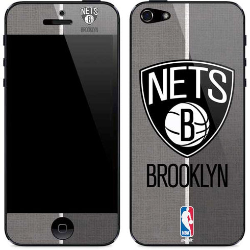 NBA Brooklyn Nets Canvas iPhone 5/5s/5SE Skin