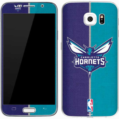 NBA Charlotte Hornets Canvas Galaxy S7 Skin