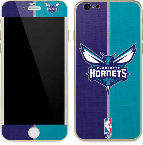 NBA Charlotte Hornets Canvas iPhone 6/6s Skin