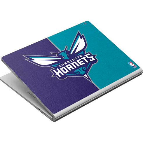 NBA Charlotte Hornets Canvas Surface Book Skin