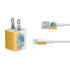 NBA Golden State Warriors Canvas iPhone Charger (5W USB) Skin