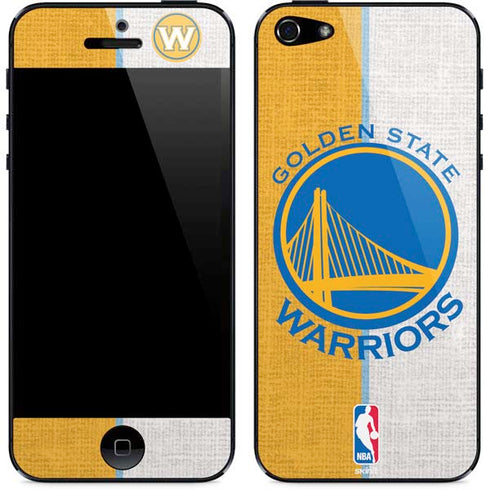 NBA Golden State Warriors Canvas iPhone 5/5s/5SE Skin