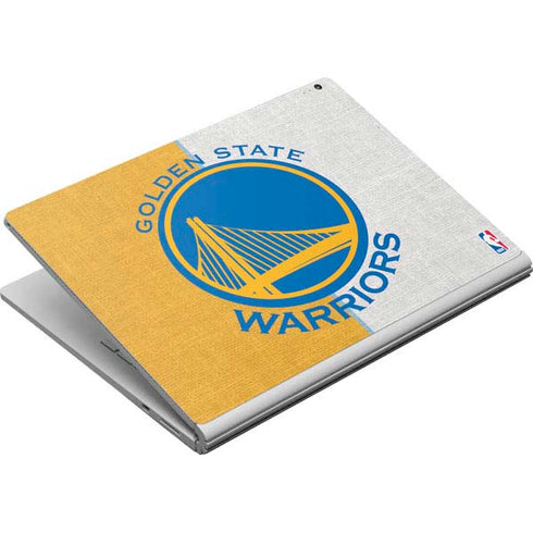 NBA Golden State Warriors Canvas Surface Book Skin