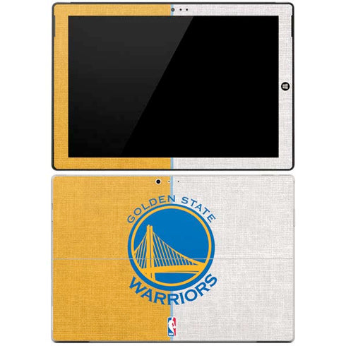 NBA Golden State Warriors Canvas Surface Pro 3 Skin