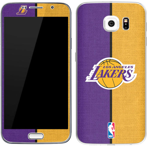 NBA Los Angeles Lakers Canvas Galaxy S7 Skin