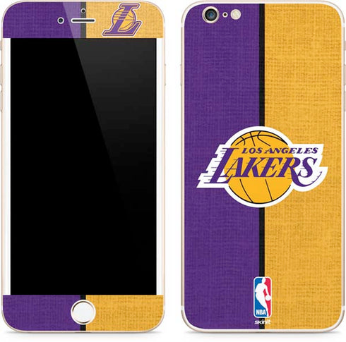 NBA Los Angeles Lakers Canvas iPhone 6/6s Plus Skin