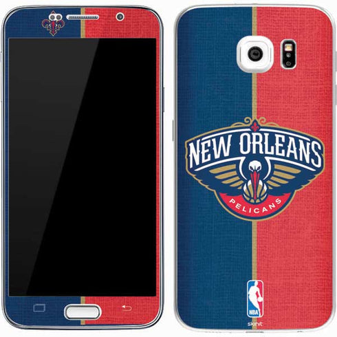 NBA New Orleans Pelicans Canvas Galaxy S7 Skin