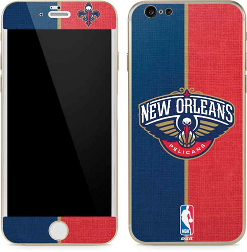 NBA New Orleans Pelicans Canvas iPhone 6/6s Skin