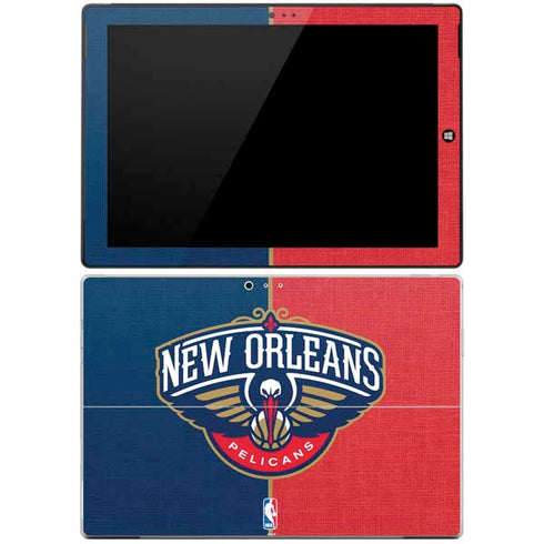 NBA New Orleans Pelicans Canvas Surface Pro 3 Skin