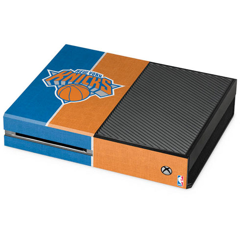 NBA New York Knicks Canvas Xbox One Console Skin