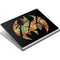 DC Comics Batman Silhouette Logo Vintage Pattern Surface Book Skin
