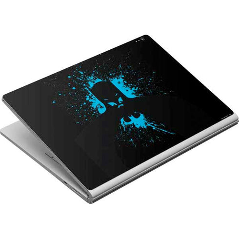 DC Comics Batman Blue Splash character shape Surface Book Skin