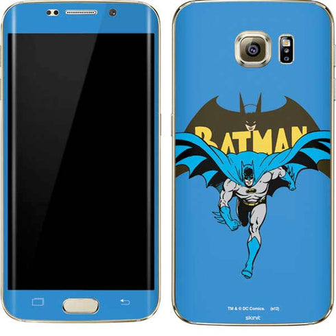 DC Comics Batman Vintage Action Pose Galaxy S7 Edge Skin