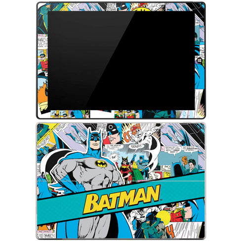 DC Comics Batman Vintage Pose Collage Art Surface Pro 3 Skin