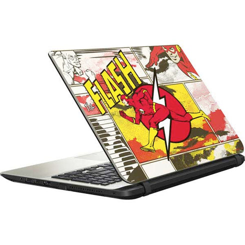 DC Comics The Flash Vintage Action Pose Pattern Satellite L50-B / S50-B Skin