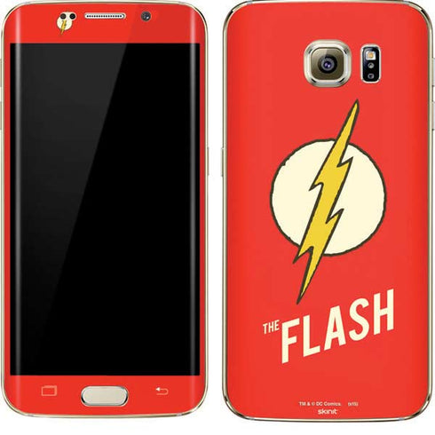 DC Comics The Flash Classic Emblem Galaxy S7 Edge Skin