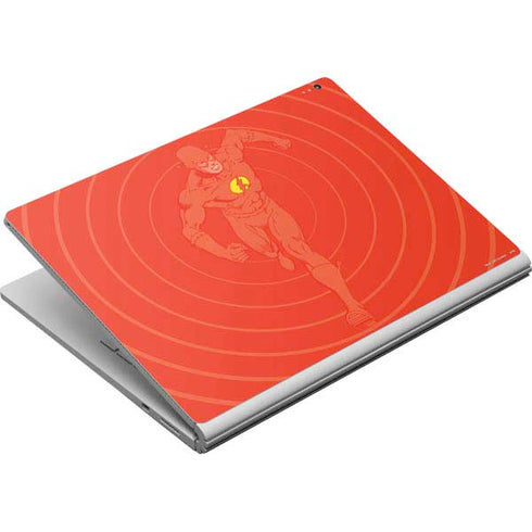 DC Comics The Flash Classic Art Pose Surface Book Skin