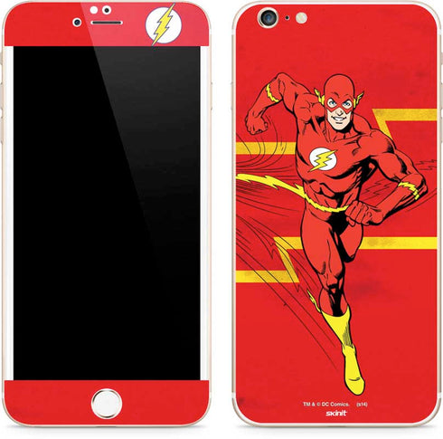 DC Comics The Flash Classic Art Running Pose iPhone 6/6s Plus Skin