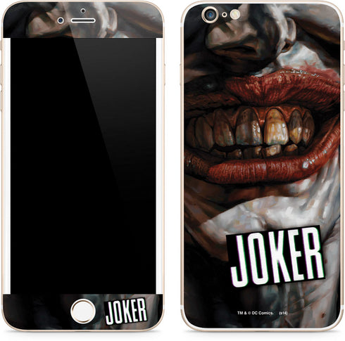 DC Comics Joker Graphic Novel Cover 2008 Art by Lee Bermejo iPhone 6/6s Plus Skin