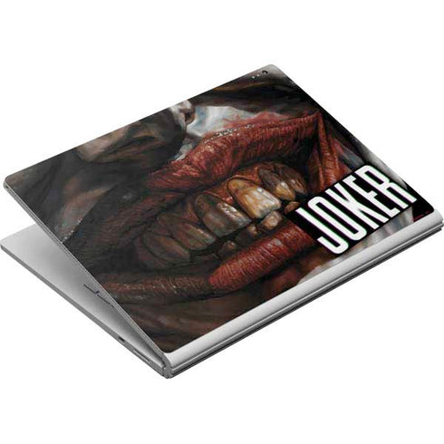 DC Comics Joker Graphic Novel Cover 2008 Art by Lee Bermejo Surface Book Skin
