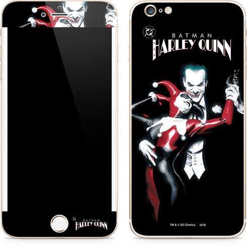 DC Comics The Joker Batman: Harley Quinn Cover #1 Art by Alex Ross. Piece Also known as Tango with Evil iPhone 6/6s Plus Skin
