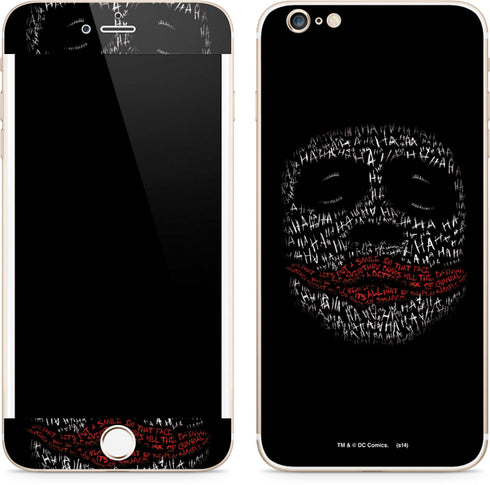 DC Comics The Joker Put a Smile On That Face iPhone 6/6s Plus Skin