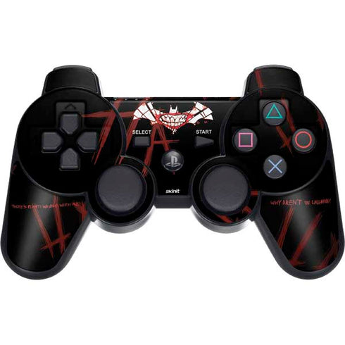 DC Comics The Joker Plenty Wrong With Me PS3 Dual Shock wireless controller Skin