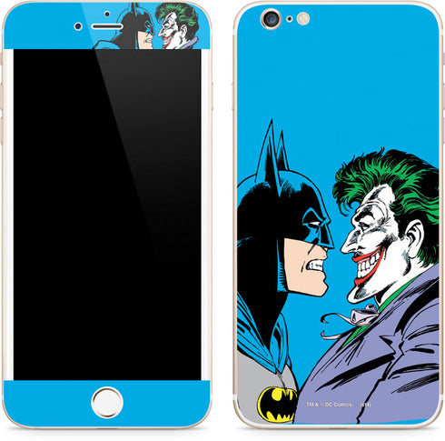 DC Comics The Joker vs Batman Vintage art iPhone 6/6s Plus Skin